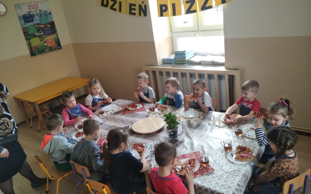 Dzień pizzy w przedszkolu……