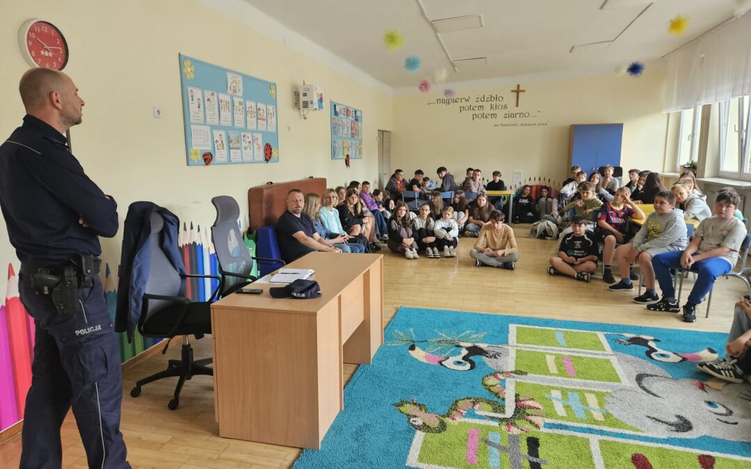 „Spotkanie profilaktyczne z policjantem – czerwiec 2026 r.”